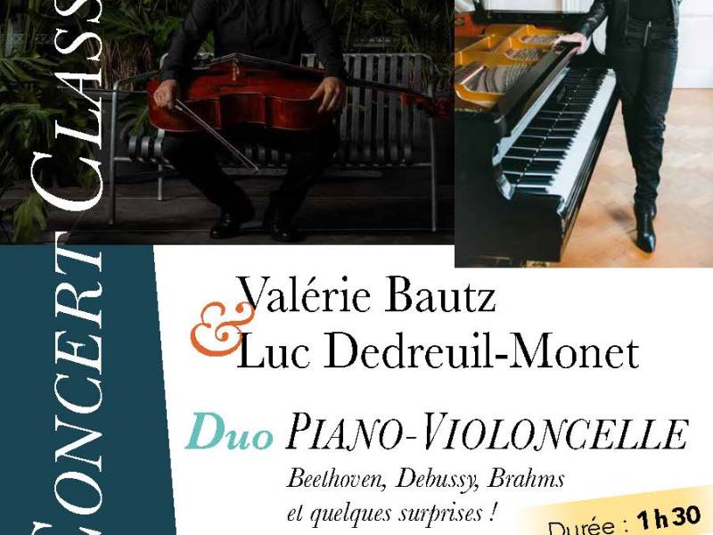 DUO CONCERTANT- Concert musique&nbsp;classique